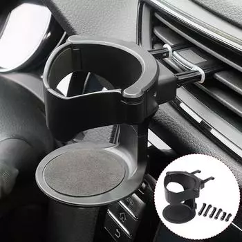 Car Cup Holder Water Bottles Beverages Ashtray Storage Accessories Car Stands Cup Rack Air Outlet Anti-collision Interior T1C7