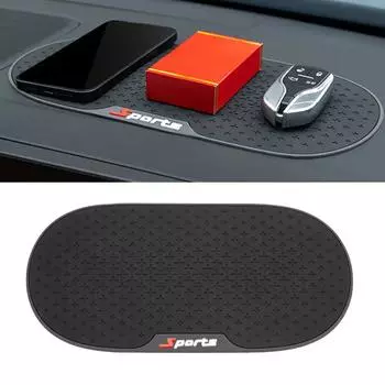 Car Dashboard Anti-Slip Sticky Mat Auto PVC Pad Styling Interior Cross Type For Phone Sunglasses Holder Phone Slip Storage Mat