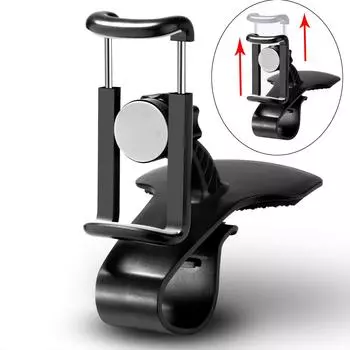 Car Dashboard Clip Phone Holders Mount Stand Universal Mobile Phone GPS Support Clips Bracket 360 Rotatable Car phone holder