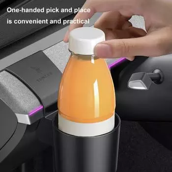 Автомобильная приборная панель Водостойкий держатель для стакана Компактный Нескользящий Простой размер Универсальный монтаж Питьевой