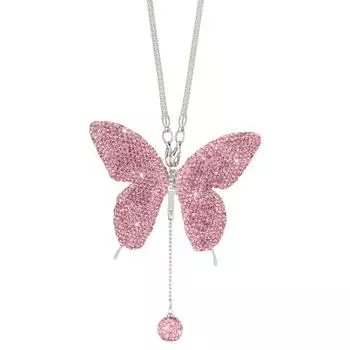 Car Decoration Lucky Gifts Crystal Ornament Pendant Diamond Car Hanging Ornament разноцветный