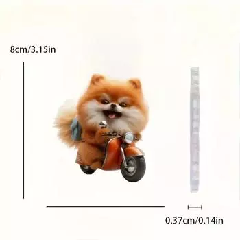 Car Delightful Acrylic Hanging Charm Playful Cartoon Design Perfect For Home Decor And Backpack Use