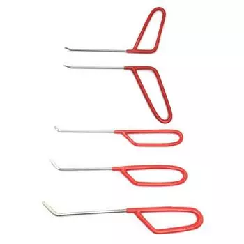 Car Dent Repair StainlessSteel Rod Hook Auto Body Dent Removal DingsHails Crowbars for Automobile Dent Repair Tool