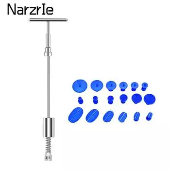 Car Dent Repair Tools Auto Repair Dent Puller Kit Car Removal Tool Slide Hammer Reverse Hammer +18pcs Glue Puller