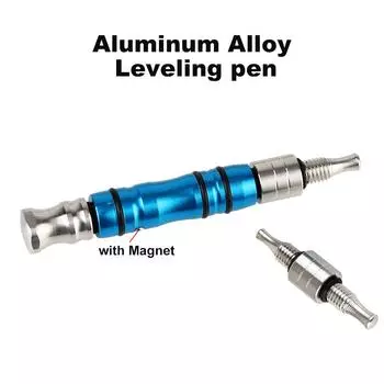 Car Dent Repair Tools Tapper Tools Tap Down Tool Kit with Magnet 4 In 1 Dent Repair Tool Alloy жёлтый