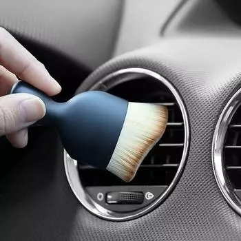 Car Detail Brush 3-piece Set Soft Bristle Brush Interior Cleaning Brush Wheel Hub Brush Car Wash Tool Cleaning Set