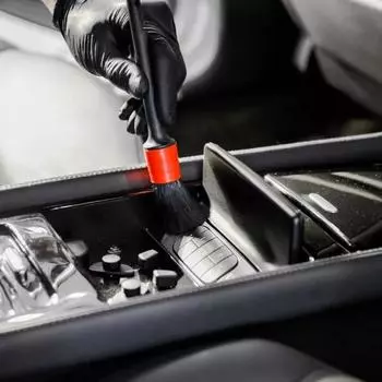 Car Detailing Brushes Dust Cleaning Brush With Soft Bristle Brush Kit Removable Soft Bristle Car Interior Detailing Brush For CZECH REPUBLIC