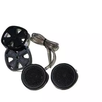 Car Dome Tweeter Speaker 500W 4Ohm High Frequency Loudspeaker Universal Car Speaker Auto Audio Treble Speaker Loudspeaker чёрный