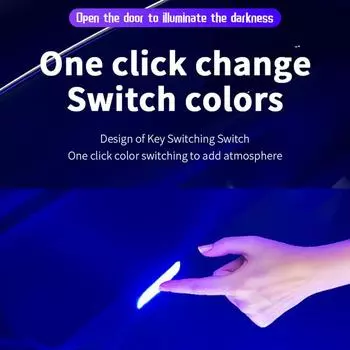 Car Door Safety Light Wireless LED Signal Lamp Lights Colorful Flashing Interior Atmosphere Lights Car Door Welcome Light For CHINA