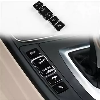 Car Drive Mode Switch ESP Antislip Radar Senso Button Cover For BMW 1 2 3 4 Series F20 F21 F22 F23 F30 F31 F34 F35 F32 F36