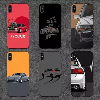 car eat sleep JDM Custom Phone Case For iPhone 11 12 Mini 13 14 Pro XS Max X 8 7 6s Plus 5 SE XR Shell iPhone14ProMax
