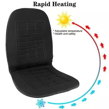 Car Electric Heated Seat Car Seat Heating Cushion Cover Car Styling Winter Pad Cushion 12V Car Heated Seats Winter Seat Heater