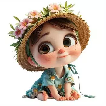 Car Engaging Acrylic Hanging Decoration Cute Cartoon Characters Ideal For Car Interior And Home Styling