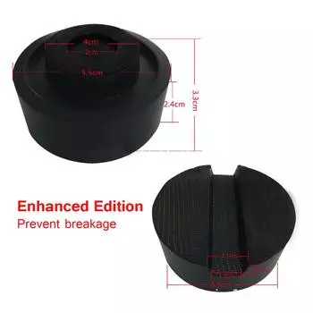 Car Enhanced Version Jack Rubber Pad Universal Rubber Pad For Hydraulic Trolley Jacks