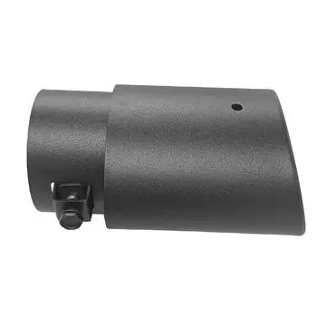 Car Exhaust Muffler Tip Aluminum Alloy Tail Throat Tailpipe Car Oval Rear Exhaust Exhaust Tailpipe Tip Car Modification Parts