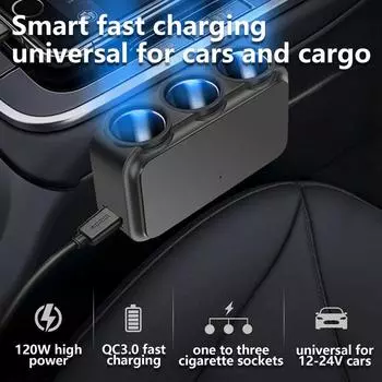 Car Fast Charger Auto Charger Adapter Portable Phone Charger For Vehicles Fast Charging Car Charger Conversion Plug Car Charger GERMANY