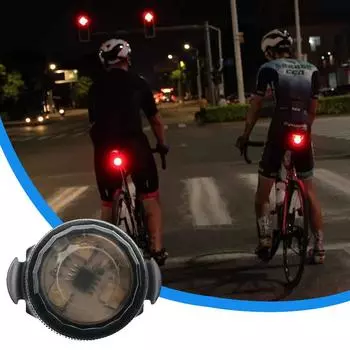 Car Flashing Lights 2Pcs Waterproof Flashing Signal Lights Bike Flashing Light Flashing Signal Light Strobe Knob Light For
