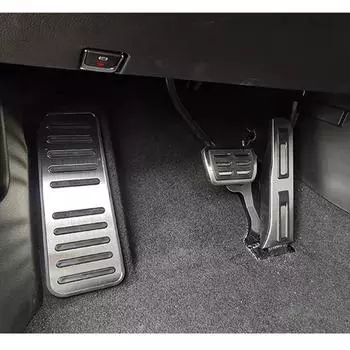 Car Foot Pedals For Xpeng XiaoPeng P7 2020 2024 2024 Accelerator Non-slip Fuel Brake No Drilling Alloy Covers Parts Accessories