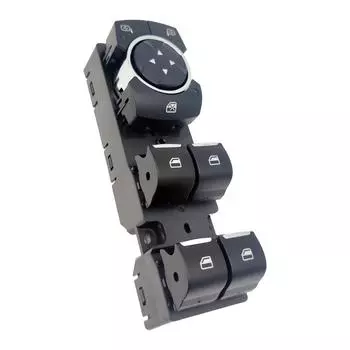 Car Front Left Power Window Switch Replacement Black For Ford Fusion 2013-2017