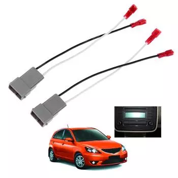 Автомобильный передний твитер жгут проводов динамика для Accord Civic Acura CRV, автомобильный разъем адаптера для замены динамика