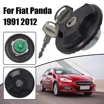 Car Fuel Petrol Cap Fuel Petrol Cap Lock Car Fuel Tank Cap With 2 Keys For Fiat Panda 1991 2012 Plug And Play Design Car Pa N6M9