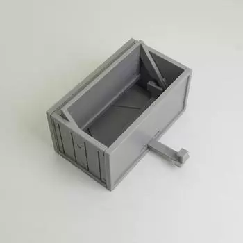 Car Garage Key Holder With Opening Door Fun Garage Keychain Wall Hanging Car Key Holder Easy Installation Wall Decoration светло-серый