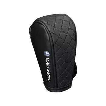 Car Gear Shift Cover PU Leather Shift Lever Cover Gearbox Shifter Knob Protective For Volkswagen Touran Golf-4 5 6 7 Passat Polo MK4 Bora Altea