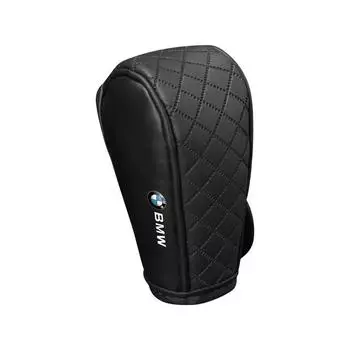 Car Gear Shift Cover PU Leather Shift Lever Cover Gearbox Shifter Knob Protective For BMW E39 E46 E90 E36 E60 E34 E30 F30 X1 X3 X5 X6 X7 E92 E93 E87 black bmw