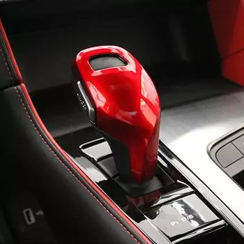 Крышка ручки переключения передач автомобиля из углеродного волокна для MG5 MG6 MG ZS HS 2020-2016 2017 2018 2019 2020 2024 автомобильный стиль авто интерьер