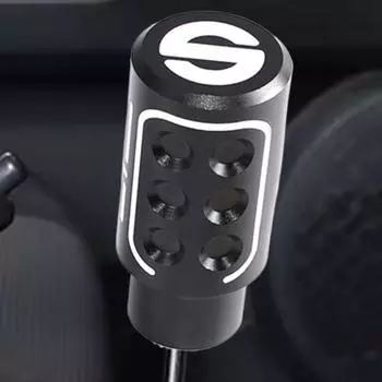 Car Gear Shift Knob Ergonomic Multipurpose Gear Shifter Knobs Car Accessory With 3 Adapters User Friendly Shift Knob For красный