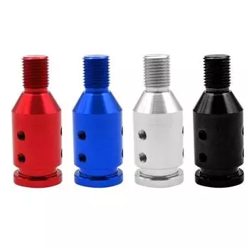 Ручка переключения передач автомобиля, резьбовой адаптер, гайка, вставка M12X1,25 мм, алюминий, универсальный чёрный