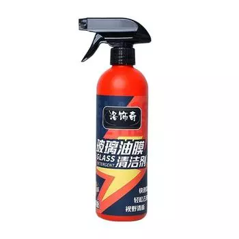Car Glass Oil Film Cleaner 500ml Car Window Cleaner Auto Glass Cleaner Cream Auto Glass Polish Oil Remover Water Stains Remover CHINA