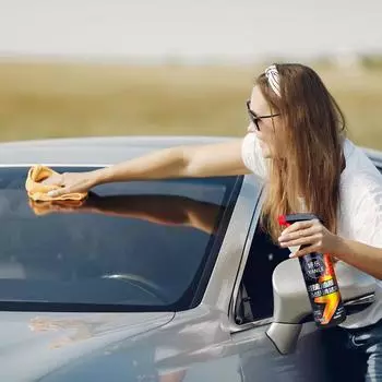 Car Glass Oil Film Cleaner 500ml Water Spot Remover For Glass Surfaces Car Window Cleaner For Remove Dirt Water Stains CHINA