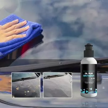 Car Glass Oil Film Cleaner Cleaning Ointment Window Glass Cleaner Glass Oil Film Cleaner Windshield Cleaner Stain Remover