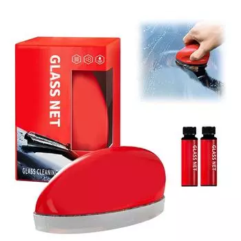 Car Glass Oil Film Removal Fast Cleaning Windshield Car Glass Shiny Mouse Strong Stain Removal Glass Refreshing Coating Crystal