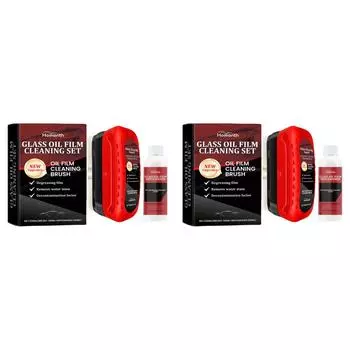 Car Glass Oil Film Removal with Refill Oil Film Remover Car Window Glass Cleaner