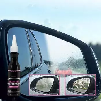 Car Glass Oil Film Remover Glass Oil Film Removal Gentle Car Window Cleaner Car Glass Cleaner Long-Lasting For Cars Trucks CHINA