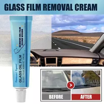 Car Glass Polishing Degreasing Cleaner Car Window Oil Remover Supplies Maintenance Film Car Car Cleaner Cleaner Windshield T5N1