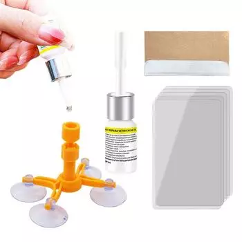 Car Glass Restoration Agent Windshield Repair Liquid Glass Car Cracked Glass Repair Kit Cars Window Repair Tools Impact Scratch CHINA