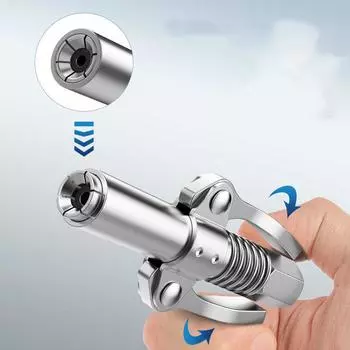 Car Grease Coupler Heavy-Duty Quick Release Grease Gun Coupler NPTI/8 10000PSI Two Press Easy to Push Accessories Repair Tool CHINA