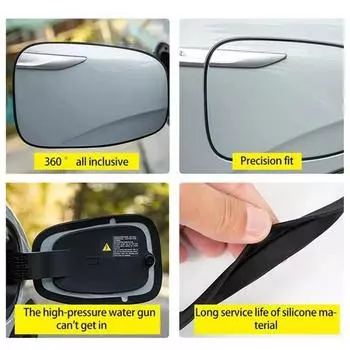 Car Hatch Seal Model O Sealing Strip Rubber Seal Interior Replacement Spare Parts Tape for BYD Atto 3 EV Charging Port Dust Plug United States