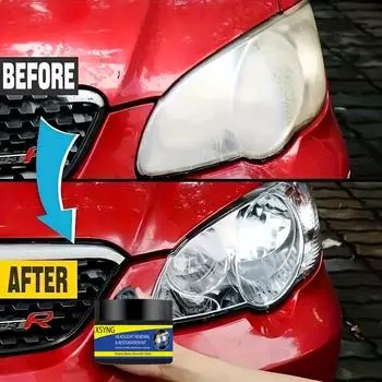 Car headlight renovation and maintenance cream, headlight gloss paste, yellowing atomization treatment 5G