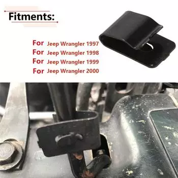 Car Hood Prop Support Rod Retainer Clip For 1997-2000 Jeep Wrangler 55075480AC