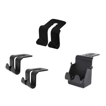 Car Hooks Rear Seat Hanging Phone Holder Invisible Storage Hanger Gadgets