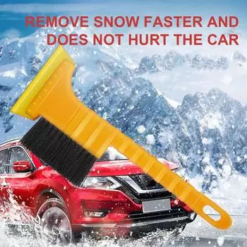 Car Ice Scraper Snow Brush Windshield Ice Breaker Quick Clean Glass Brush Snow Remover Auto Window Winter Snow Brush Shovel GERMANY