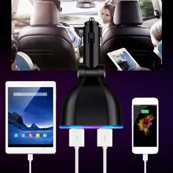 Car Igniter Adapter Stable Igniter Charger Adapter With LED Light Display Multifunctional Intelligent Temperature Control Car United States