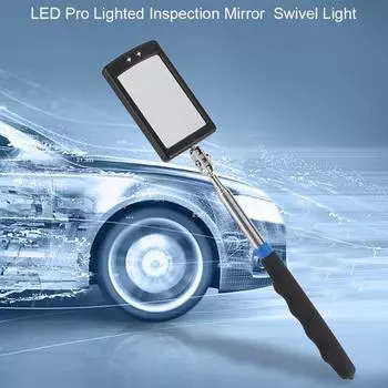 Car Inspection Mirror Telescoping Machine Inspection Small Parts Mouth Mechanical Observation Mirror Industrial Vehicle Che E6K6