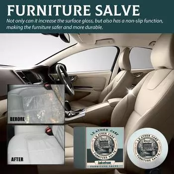 Car Interior Leather Full Effect Cleaner Restores Color Car Interior Cleaning Tool For Car Carpet Leather 113G