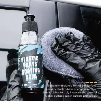 Car Interior Restorer 100ml Car Refurbishment Agent Long Lasting Shine & Protection Trim Coating Car Cleaner Auto Detailing For CHINA