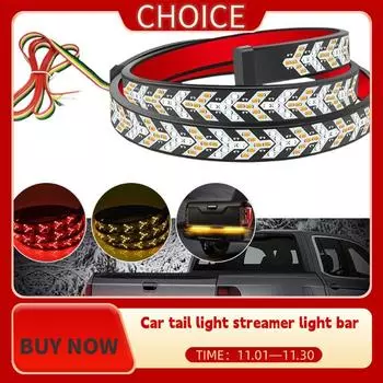 Car LED Tailgate Light Reverse Backup Red Running LED Truck Tailgate Light Bar Brake Turn Signals Signal lamp 12V 24V